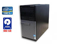 ПК Dell /Core i5-2400 (4 ядра по 3.1 - 3.4 GHz) / 8 GB DDR3 / 500 GB HDD / HD Graphics 2000 / DVD-RW