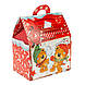 Новорічна коробка для цукерок "Будинок великий Ведмеді" (на 1,3 кг), фото 2
