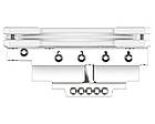 Кулер процесорний ID-Cooling IS-55 ARGB White, фото 3