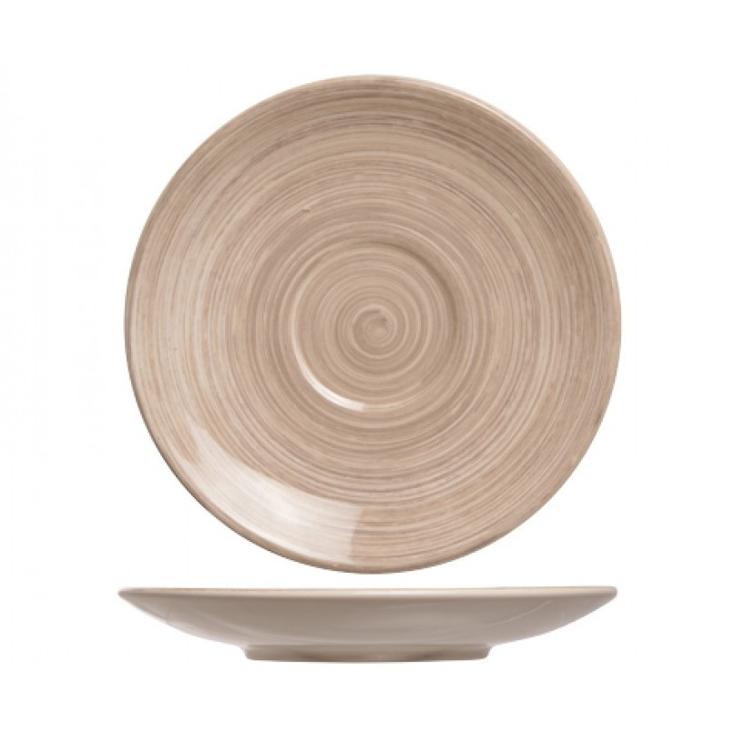 Набір з 6 блюдець Cosy&Trendy Turbolino 17 см коричневий