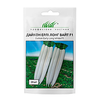 Дайкон Професійне насіння Ерлі Лонг Вайт 20 нас
