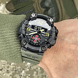 Тактичний багатофункціональний годинник Patriot 003AGUA Army Green Tactic UA, фото 2