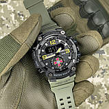 Тактичний багатофункціональний годинник Patriot 003AGUA Army Green Tactic UA, фото 7