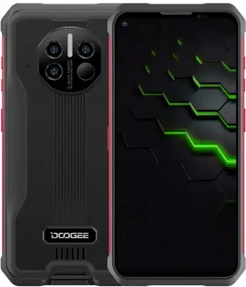 Смартфон Doogee V11 8/128 GB Red, 2sim, NFC, 6.39" IPS, 48+8+2/16Мп, GPS, 5G, IP69К, 8 ядер, 8500 мА·год