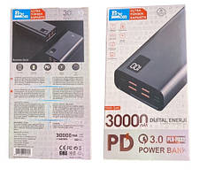 Зовнішній акумулятор павербанк Power Bank Paleon PLO-PD32 30000mAh Чорний