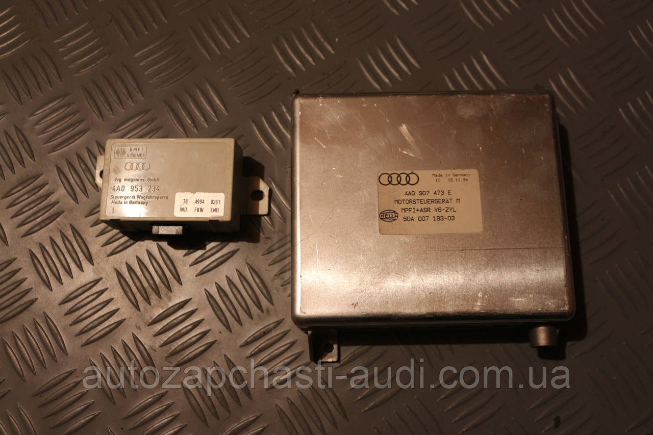 Блок керуванням двигуном 4A0 907 473B 2.6 Audi 100 A6 C4 91-97г, фото 1