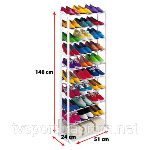 Полка для обуви Эмейзинг шу рек- Amazing shoe rack - фото 2 - id-p21994559