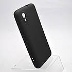 Чохол накладка Silicon Case Full Camera для ZTE Blade L8 Black/Чорний, фото 3