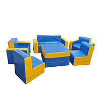 Набор детской мягкой игровой мебели комфорт конструктор ПВХ для детских комнат развлекательных центров и садов