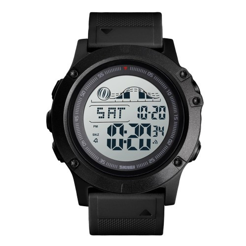 Чоловічий наручний годинник Skmei 1476 (Чорний), фото 1