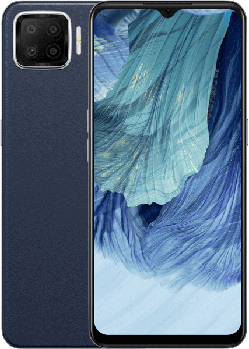Смартфон OPPO A73 4/64GB Navy Blue, 16+8+2+2/16Мп, 2sim, 6.44", 4015mAh, 4G (LTE), 8 ядер, AMOLED
