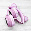 Бездротові навушники HOCO W27 Cat Ear (рожеві), фото 3