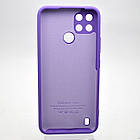 Чохол накладка Silicon Case Full Camera для Realme C21Y/C25Y Lilac/Ліловий, фото 5