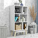 Сучасна книжкова шафа стелаж FLASHNIKA W5 (635мм x 270мм x 1075мм), фото 3