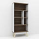 Сучасна книжкова шафа стелаж FLASHNIKA W13 (635мм x 270мм x 1360мм), фото 4