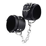 Окови на ноги БДСМ Wo-sex Ankle Cuffs поножи. Чорні, фото 3