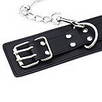 Окови на ноги БДСМ Wo-sex Ankle Cuffs поножи. Чорні, фото 4
