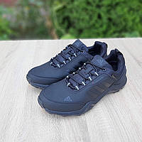 Мужские термо кроссовки еврозима Adidas Terrex черные. Мужская обувь термо еврозима Адидас Терекс черные