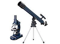 Набор телескоп и микроскоп Discovery Scope 2 с книгой