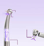 Наконечник турбінний (з індикатором карієсу) COXO CX207-F H65-ТP LED M4 ортопедичний, фото 4