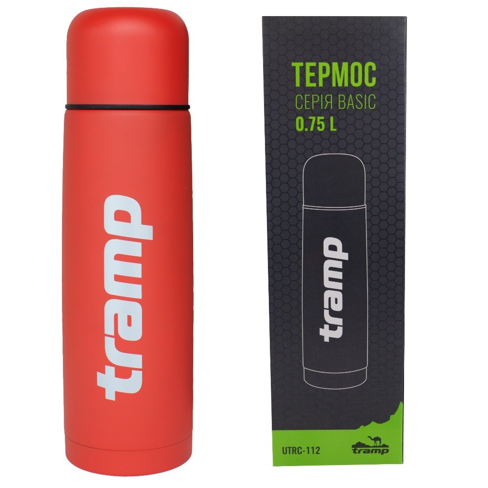 Питний термос Tramp Basic TRC-112, 750 мл (Red)