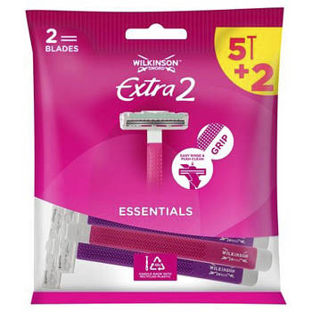 Станок для гоління Wilkinson Extra2 Essentials Beauty 5+2 шт
