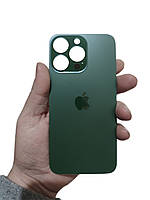 Крышка корпуса iPhone 13 Pro зеленая (Alpine Green) с большим вырезом под камеру