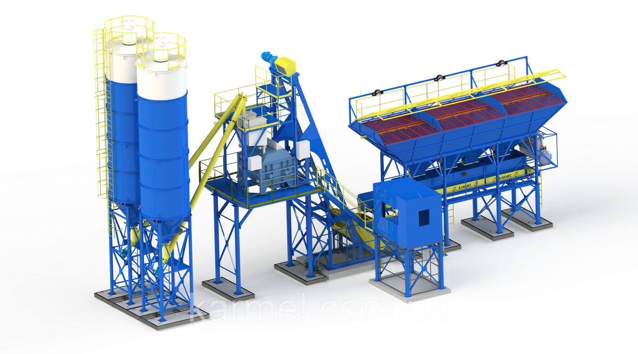 Бетонозмішувальна установка KARMEL 40С PREMIUM (40 м.куб./год.), фото 1