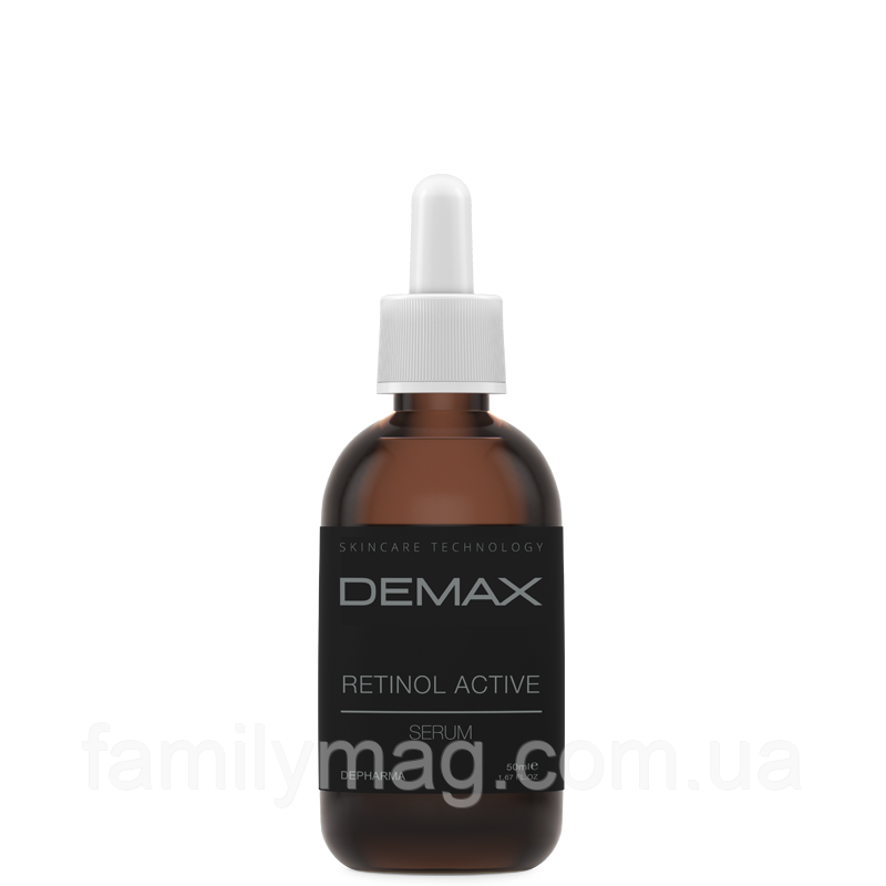 Активна сироватка з ретинолом під очі Retinol active serum Demax 50 ml