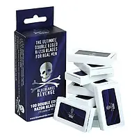 Блок двусторонних лезвий The Bluebeards Revenge DOUBLE-EDGE RAZOR BLADES 09910