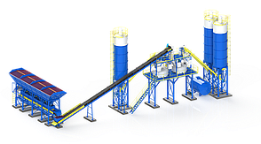 Бетонозмішувальна установка KARMEL  100K STANDART ROTOR (100 м.куб./год.)