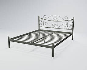 Ліжко металеве Азалія Сіра 120 * 190 см (Tenero TM)