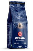 Кофе зерновой Trevi Crema 1 kg, кофе в зёрнах от украинского производителя, Свежеобжаренный