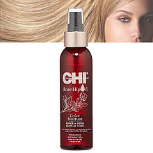Незмивний спрей-тонік з олією шипшини та кератином Chi Rose Hip Oil Repair & Shine Leave-In Tonic, 120 мл