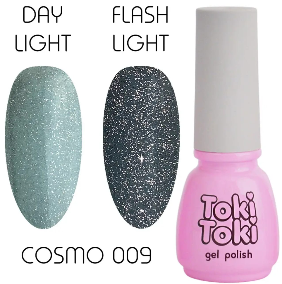 Гель-лак для нігтів світловідбивний Toki-Toki Cosmo №9 5 мл