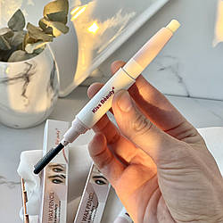 Фіксатор для брів 2в1 воск+щіточка Kiss beauty
