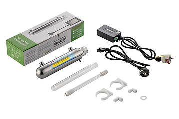 Система ультрафіолетового знезараження SS 6W (0,1 м³/год) підключення 1/4"