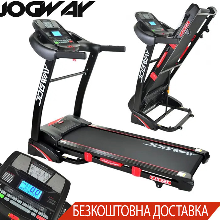 Бігова доріжка Jogway TJ532C потужність двигуна: 2.5 л.с. Полотно: 45x130 см