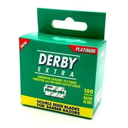 Леза двосторонні Derby Mini Extra 100штук