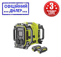 Аккумуляторный инвертор напряжения RY36BI1800A-250 Ryobi для дома и дачи (АКБ 2 х 5.0Ач, 3кВт) YLP