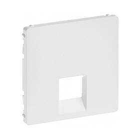 Лицьова панель розетки Legrand Valena Life біла одинарна RJ11/RJ45 755410