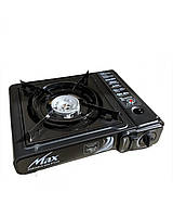 Портативная газовая плита с чемоданом Max MS-2500LPG Black