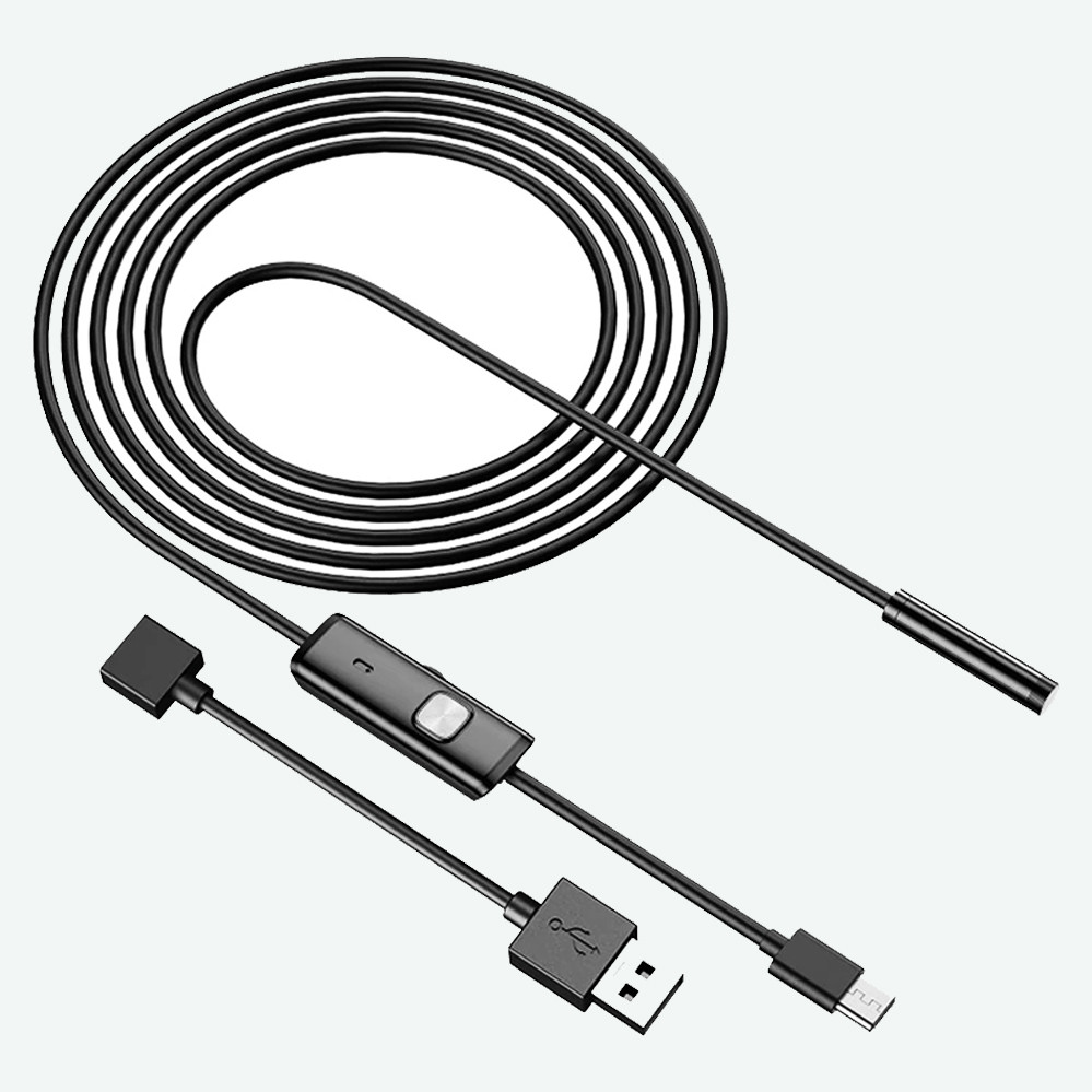 Камера ендоскоп 2 метри Android та РС гнучка USB Endoscoop водонепроникний