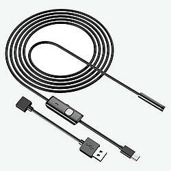 Камера ендоскоп 2 метри Android та РС гнучка USB Endoscoop водонепроникний