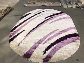 Килим з високим ворсом BUTIK 0002-37 OVAL 2Х2,9 овал