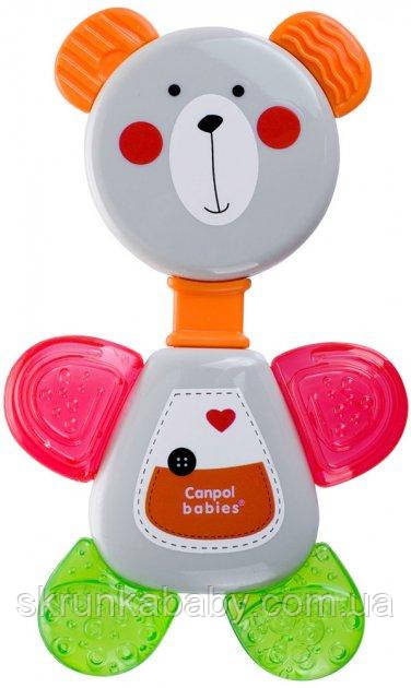 Іграшка - зубогризка Canpol babies Ведмедик (колір сірий), фото 1