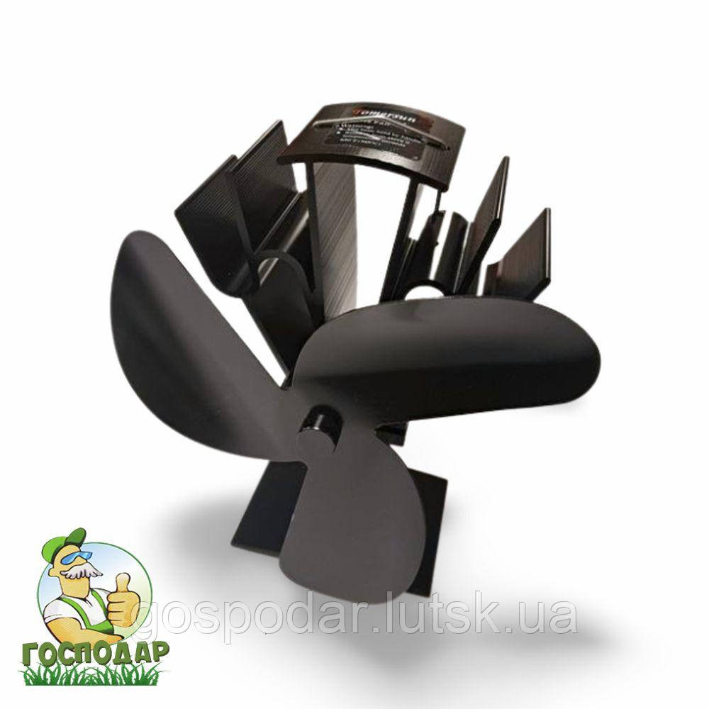 Неелектричний еко-вентилятор для каміна з тепловим приводом TOMERSUN VDSF613B, фото 1