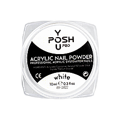 Акрилова пудра для нігтів YouPOSH 10 гр № 01 Біла