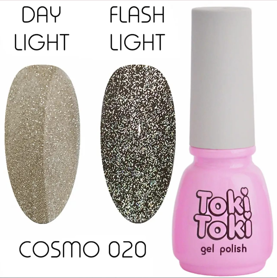 Гель-лак для нігтів світловідбивний Toki-Toki Гель-лак Cosmo №20 5 мл