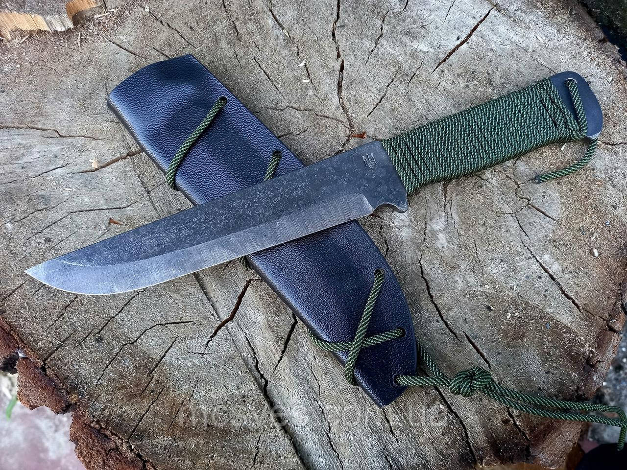 Нож "Помощник - Стандарт" ручной работы с чехлом, фото 1